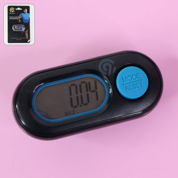 Digital Step & Distance Pedometer