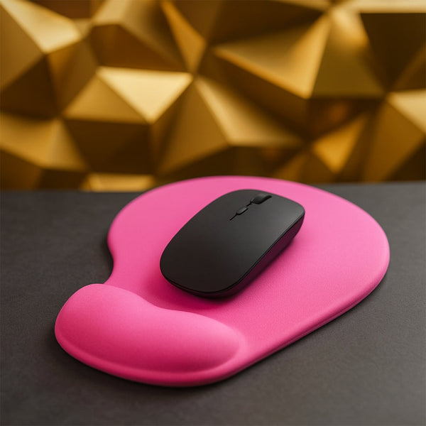 Comfortable Silicone Mouse Pad with Jel Mouse Pad For All type Multiuse Mouse Pad  ( Mix Color )