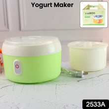 Green Electric Yogurt Maker used in all kinds of household and kitchen places for making yoghurt.
